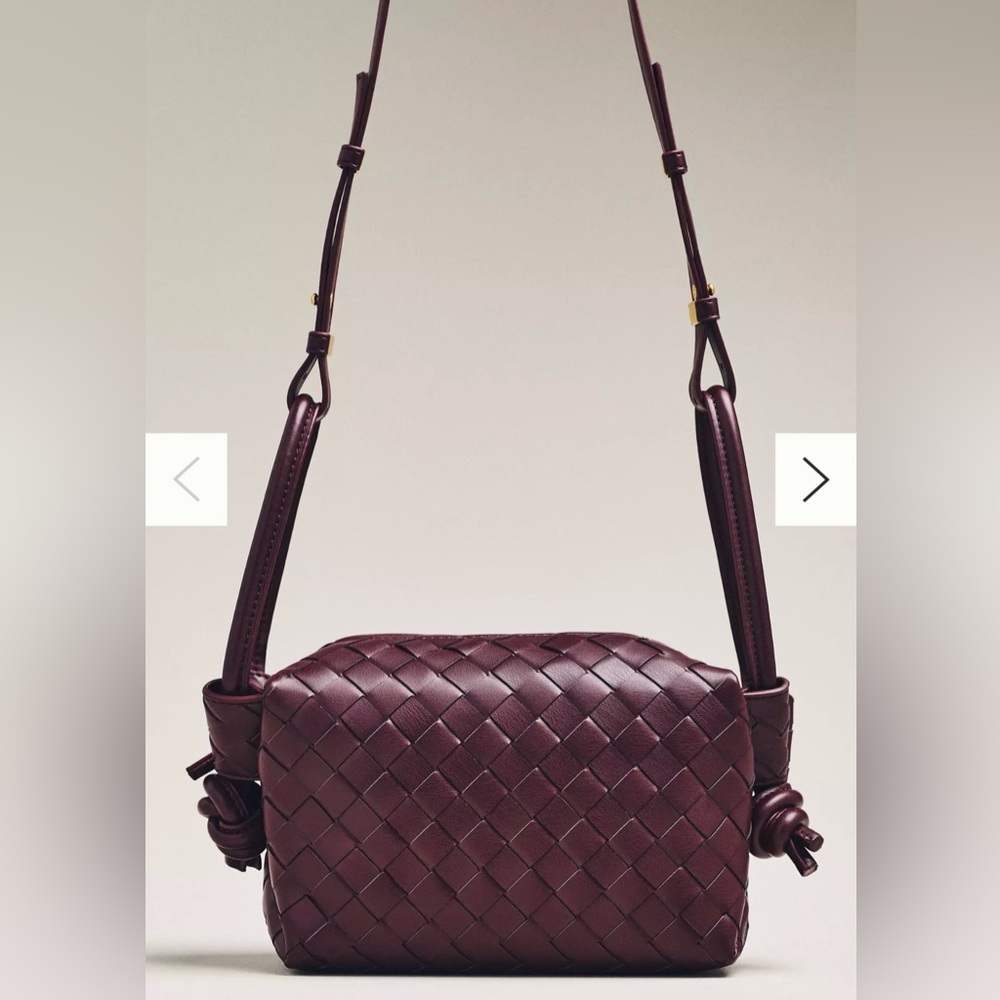 Anthropologie Loop-Strap Woven Crossbody Bag - NWT